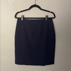 Banana Republic Navy Pencil Skirt